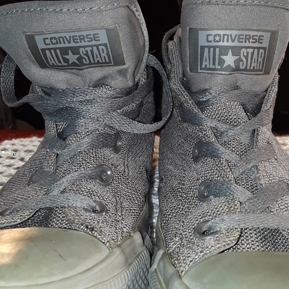 Converse All Stars Charcoal Grey Sz. 5Y - Picture 6 of 8